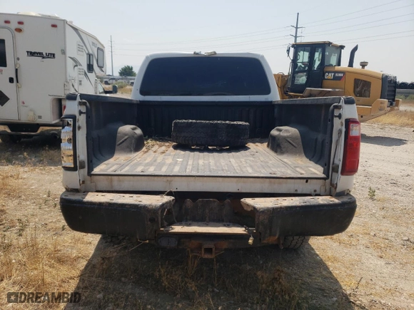 2010 Ford Super Duty F-250 SRW XL with VIN 1FTSX2B52AEB42220, listed as a Copart auction lot 61144634 with 0 mi miles and Salvage Title. Bid and sale history available at carsss.com. Image 6.
