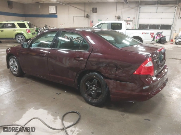 2011 Ford Fusion SE with VIN 3FAHP0HA0BR100216, listed as a IAAI auction lot 41655555 with 55,002 mi miles. Bid and sale history available at carsss.com. Image 3.