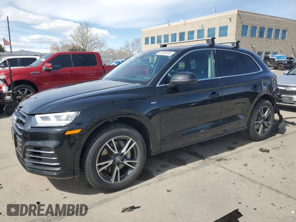2020 Audi Q5 Premium Plus with VIN WA1E2AFYXL2052712, listed as a Copart auction lot 49732035 with 69,041 mi miles and Salvage title. Bid and sale history available at DreamBid. Image 1.