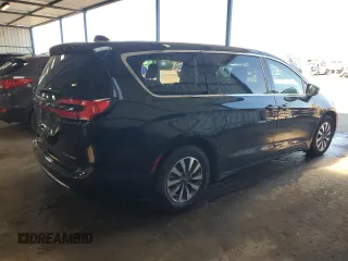 2024 Chrysler Pacifica Hybrid Select z VIN 2C4RC1S74RR166734, wystawiony jako Copart lot #56190895 z przebiegiem 26 312 mil mil oraz Szkoda całkowita • Salvage title. Historia ofert i sprzedaży dostępna na DreamBid. Obrazek 3.