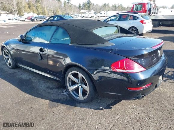 2010 BMW 6 Series 650i with VIN WBAEB5C56AC226206, listed as a IAAI auction lot 41642904 with NaN miles. Bid and sale history available at carsss.com. Image 3.