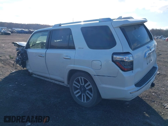 2021 Toyota 4Runner Limited with VIN JTEKU5JR9M5881745, listed as a IAAI auction lot 40857024 with 51,998 mi miles and . Bid and sale history available at DreamBid. Image 3.