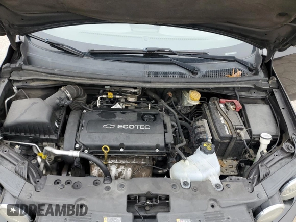 2014 Chevrolet Sonic LT with VIN 1G1JC5SH2E4242891, listed as a Copart auction lot 44350635 with 160,640 mi miles and Salvage Title. Bid and sale history available at DreamBid. Image 11.