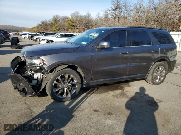 2020 Dodge Durango GT with VIN 1C4RDJDG2LC162899, listed as a Copart auction lot 43514225 with 51,467 mi miles and Salvage title. Bid and sale history available at DreamBid. Image 1.