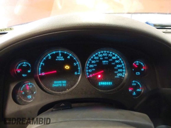 2007 Chevrolet Avalanche LTZ with VIN 3GNFK12397G208005, listed as a IAAI auction lot 42409777 with 246,870 mi miles and . Bid and sale history available at DreamBid. Image 7.