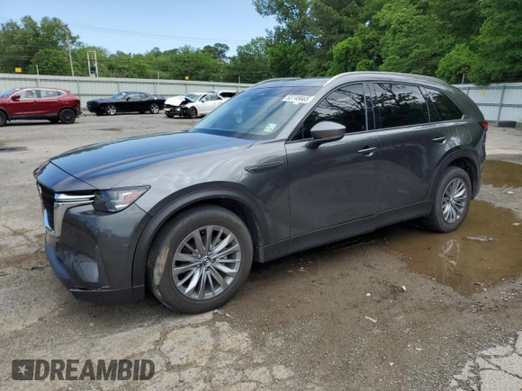 2024 Mazda CX-90 Preferred Plus z VIN JM3KKCHD5R1110410, wystawiony jako Copart lot #53745665 z przebiegiem 22 222 mil mil oraz Szkody całkowita. Historia ofert i sprzedaży dostępna na DreamBid. Obrazek 1.