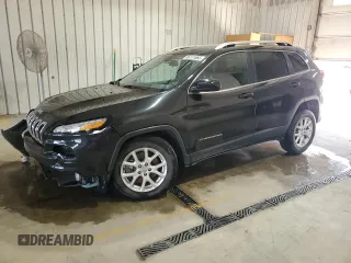 2016 Jeep Cherokee Latitude z VIN 1C4PJMCS8GW335143, wystawiony jako Copart lot #66151665 z przebiegiem 90 773 mil mil oraz Szkoda całkowita • Salvage title. Historia ofert i sprzedaży dostępna na DreamBid. Obrazek 1.