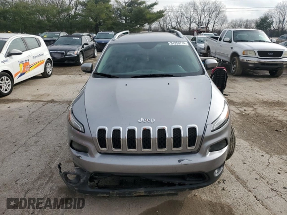 2017 Jeep Cherokee Latitude with VIN 1C4PJMCS1HW617979, listed as a Copart auction lot 84250714 with 105,987 mi miles and Salvage Title. Bid and sale history available at DreamBid. Image 5.