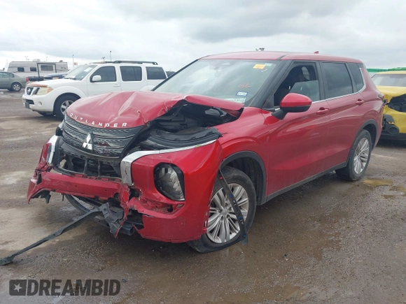 2023 Mitsubishi Outlander ES z VIN JA4J3TA87PZ027620, wystawiony jako IAAI lot #41900551 z przebiegiem 46 477 mil mil oraz . Historia ofert i sprzedaży dostępna na DreamBid. Obrazek 16.