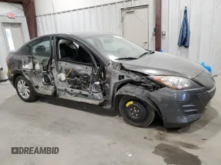 2010 Mazda 3 i Sport with VIN JM1BL1SF9A1128255, listed as a Copart auction lot 82906834 with 161,143 mi miles and Salvage Title. Bid and sale history available at DreamBid. Image 4.