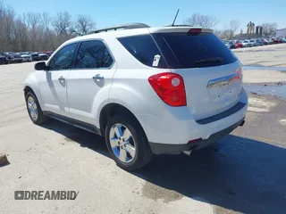 2015 Chevrolet Equinox LT with VIN 2GNFLBE36F6292731, listed as a IAAI auction lot 41845624 with 135,040 mi miles. Bid and sale history available at carsss.com. Image 3.