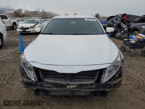 2013 Kia Optima LX with VIN KNAGM4AD9D5047397, listed as a Copart auction lot 82357124 with 156,852 mi miles and Salvage Title. Bid and sale history available at carsss.com. Image 5.