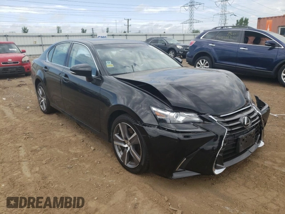 2016 Lexus GS 350 with VIN JTHCZ1BL5GA002815, listed as a Copart auction lot 65389184 with 63,727 mi miles and Salvage Title. Bid and sale history available at carsss.com. Image 4.