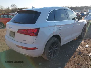 2020 Audi Q5 Premium Plus with VIN WA1BNAFY3L2060967, listed as a IAAI auction lot 41344576 with 74,755 mi miles. Bid and sale history available at carsss.com. Image 4.
