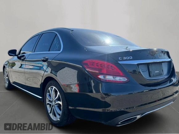 2016 Mercedes-Benz C 300 with VIN WDDWF4JB7GR150148, listed as a Copart auction lot 55195195 with 155,571 mi miles and Clean Title. Bid and sale history available at carsss.com. Image 3.
