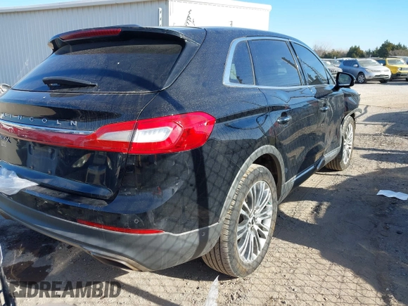 2018 Lincoln MKX Reserve with VIN 2LMPJ6LR4JBL26828, listed as a IAAI auction lot 41143231 with 94,741 mi miles. Bid and sale history available at carsss.com. Image 4.