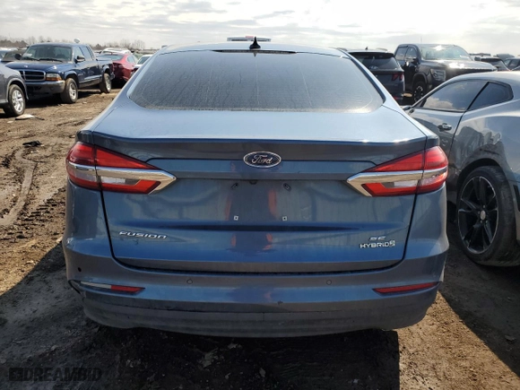 2019 Ford Fusion Hybrid SE with VIN 3FA6P0LU9KR140464, listed as a Copart auction lot 50556545 with 152,729 mi miles and Salvage Title. Bid and sale history available at carsss.com. Image 6.