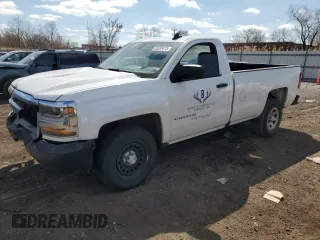 2016 Chevrolet Silverado 1500 Work Truck with VIN 1GCNCNEHXGZ338553, listed as a Copart auction lot 53283475 with 136,243 mi miles and Clean Title. Bid and sale history available at carsss.com. Image 1.