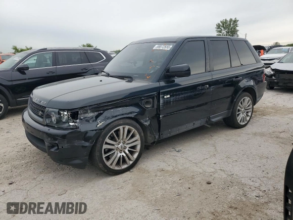 2010 Land Rover Range Rover Sport HSE Lux z VIN SALSK2D41AA228329, wystawiony jako Copart lot #58072555 z przebiegiem 126 147 mil mil oraz Szkoda całkowita • Salvage title. Historia ofert i sprzedaży dostępna na DreamBid. Obrazek 1.