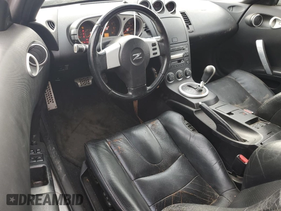 2004 Nissan 350Z Touring z VIN JN1AZ36A44M253626, wystawiony jako Copart lot #79089504 z przebiegiem 138 345 mil mil oraz Szkoda całkowita • Salvage title. Historia ofert i sprzedaży dostępna na DreamBid. Obrazek 8.