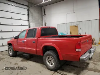 2000 Dodge Dakota Sport with VIN 1B7GG2AN9YS788244, listed as a Copart auction lot 46112655 with 137,160 mi miles and Clean Title. Bid and sale history available at carsss.com. Image 2.