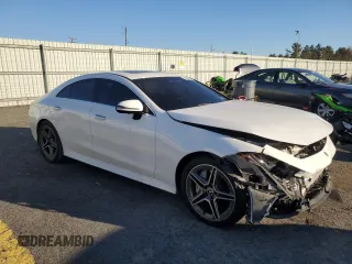 2019 Mercedes-Benz CLS with VIN WDD2J5JB1KA039928, listed as a Copart auction lot 79699784 with 0 mi miles and Salvage Title. Bid and sale history available at carsss.com. Image 4.