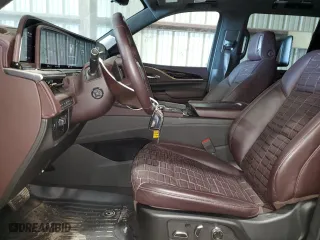 2022 Cadillac Escalade Sport Platinum with VIN 1GYS4GKL1NR293692, listed as a Copart auction lot 55805754 with 16,486 mi miles and Salvage Title. Bid and sale history available at carsss.com. Image 7.
