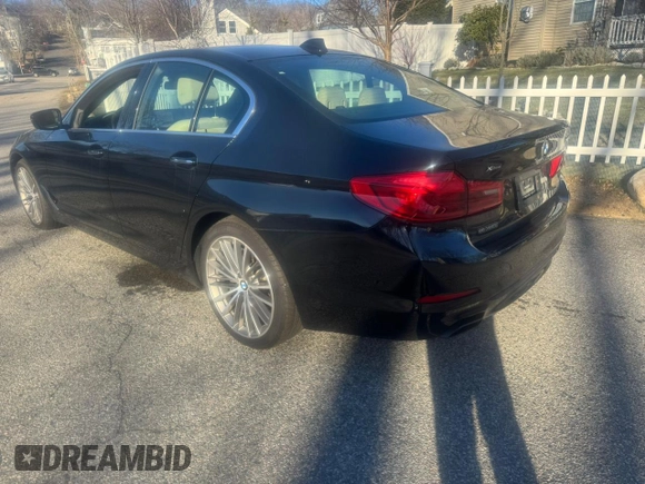 2017 BMW 5 Series 540i xDrive with VIN WBAJE7C36HG890783, listed as a Copart auction lot 88510725 with 128,332 mi miles and Clean title. Bid and sale history available at DreamBid. Image 3.