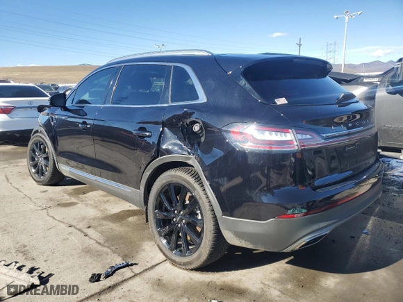 2021 Lincoln Nautilus Reserve with VIN 2LMPJ8KP4MBL13917, listed as a Copart auction lot 46425535 with 18,784 mi miles and Salvage Title. Bid and sale history available at carsss.com. Image 2.
