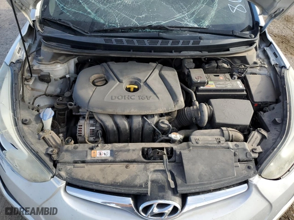 2016 Hyundai Elantra SE with VIN 5NPDH4AE1GH686526, listed as a Copart auction lot 50954645 with 100,558 mi miles and Salvage Title. Bid and sale history available at carsss.com. Image 11.