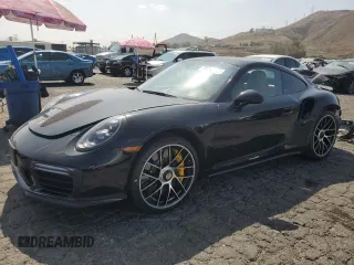 2019 Porsche 911 Turbo with VIN WP0AD2A98KS140712, listed as a Copart auction lot 70003393 with 54,904 mi miles. Bid and sale history available at carsss.com. Image 1.