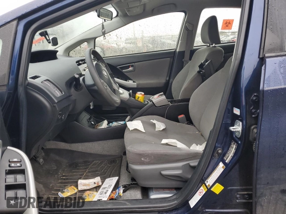 2014 Toyota Prius Four z VIN JTDKN3DUXE1748894, wystawiony jako Copart lot #48542765 z przebiegiem 112 971 mil mil oraz Szkoda całkowita • Salvage title. Historia ofert i sprzedaży dostępna na DreamBid. Obrazek 7.