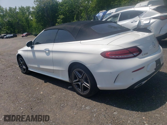 2023 Mercedes-Benz C 300 z VIN W1KWK8EB1PG116635, wystawiony jako Copart lot #59712395 z przebiegiem 13 359 mil mil oraz Szkoda całkowita • Salvage title. Historia ofert i sprzedaży dostępna na DreamBid. Obrazek 2.