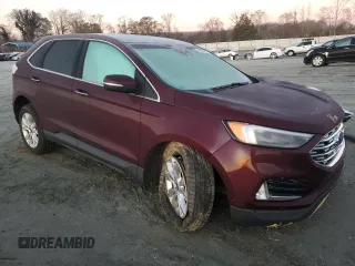 2020 Ford Edge Titanium with VIN 2FMPK4K99LBA66590, listed as a Copart auction lot 84848404 with 72,794 mi miles and Salvage Title. Bid and sale history available at carsss.com. Image 4.