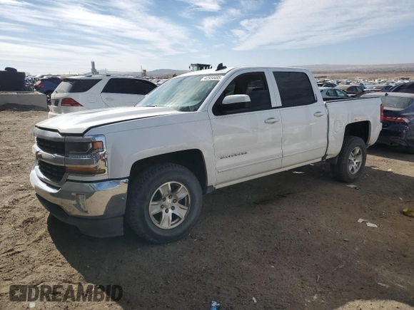 2017 Chevrolet Silverado 1500 LT with VIN 3GCPCREC8HG114719, listed as a Copart auction lot 42954485 with 145,408 mi miles and Salvage Title. Bid and sale history available at carsss.com. Image 1.