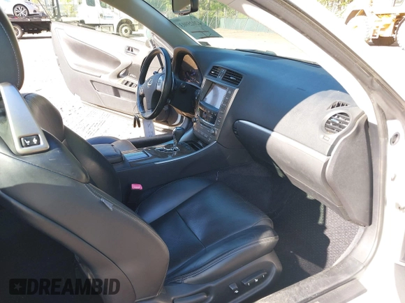 2012 Lexus IS 250 C with VIN JTHFF2C20C2524497, listed as a IAAI auction lot 42025903 with 89,208 mi miles and . Bid and sale history available at DreamBid. Image 5.
