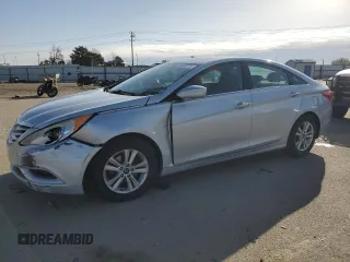 2012 Hyundai Sonata GLS PZEV with VIN 5NPEB4AC9CH482412, listed as a Copart auction lot 51646775 with 219,319 mi miles and Salvage Title. Bid and sale history available at carsss.com. Image 1.