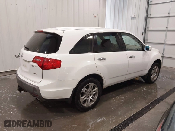 2007 Acura MDX Tech Pkg with VIN 2HNYD28337H508190, listed as a IAAI auction lot 41916213 with 184,119 mi miles. Bid and sale history available at carsss.com. Image 4.