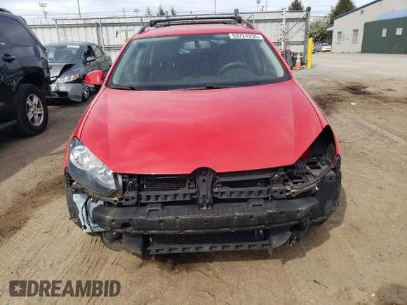 2012 Volkswagen Jetta TDI w/Sunroof & Nav with VIN 3VWPL7AJ3CM688015, listed as a Copart auction lot 53224235 with 65,332 mi miles and Salvage title. Bid and sale history available at DreamBid. Image 5.