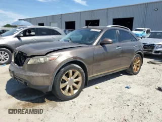 2008 Infiniti FX with VIN JNRAS08U28X102442, listed as a Copart auction lot 62188155 with Not provided miles and Non repairable. Bid and sale history available at DreamBid. Image 1.