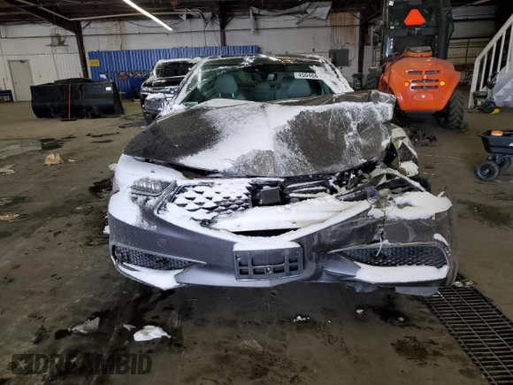 2020 Acura TLX w/Technology Pkg with VIN 19UUB1F59LA001720, listed as a Copart auction lot 45046615 with 128,218 mi miles and Salvage Title. Bid and sale history available at carsss.com. Image 5.