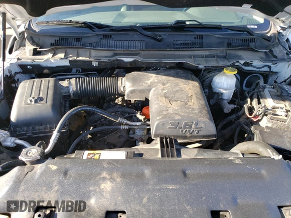 2019 Ram 1500 Tradesman with VIN 1C6RR7FGXKS618578, listed as a Copart auction lot 44181215 with 91,348 mi miles and Salvage title. Bid and sale history available at DreamBid. Image 13.
