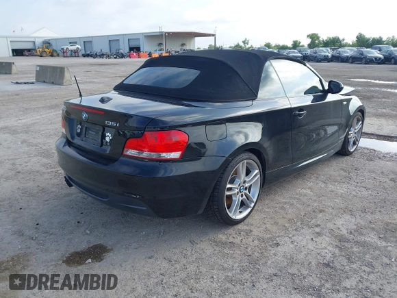 2011 BMW 1 Series 135i with VIN WBAUN7C59BVM24928, listed as a IAAI auction lot 42499931 with 94,807 mi miles and . Bid and sale history available at DreamBid. Image 4.