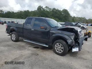 2013 Ford F-150 XL with VIN 1FTEX1CM8DFA85565, listed as a Copart auction lot 60557285 with 100,814 mi miles and Salvage title. Bid and sale history available at DreamBid. Image 4.