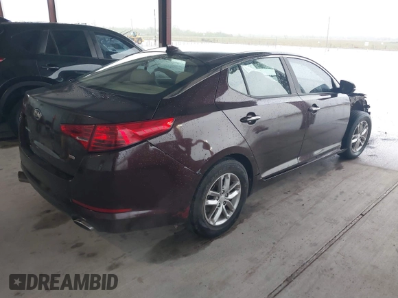 2013 Kia Optima LX with VIN 5XXGM4A76DG252622, listed as a IAAI auction lot 41890887 with 128,002 mi miles and . Bid and sale history available at carsss.com. Image 4.
