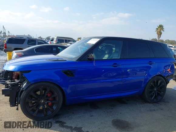 2021 Land Rover Range Rover Sport HST with VIN SALWS2RU2MA772532, listed as a IAAI auction lot 41394722 with 32,816 mi miles. Bid and sale history available at carsss.com. Image 14.