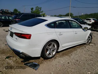 2021 Audi A5 Sportback S line Premium with VIN WAUDACF52MA044727, listed as a Copart auction lot 65407573 with 0 mi miles. Bid and sale history available at carsss.com. Image 3.