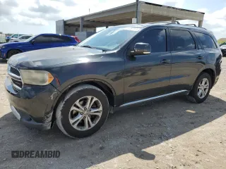 2011 Dodge Durango Crew with VIN 1D4RD4GG0BC730033, listed as a Copart auction lot 51487375 with 205,218 mi miles and Clean Title. Bid and sale history available at carsss.com. Image 1.