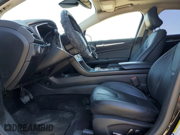 2019 Ford Fusion Titanium with VIN 3FA6P0SU2KR202384, listed as a Copart auction lot 56030415 with 64,774 mi miles and Salvage title. Bid and sale history available at DreamBid. Image 7.