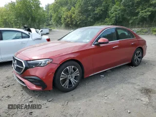 2024 Mercedes-Benz E-Class E 350 with VIN W1KLF4HB3RA026677, listed as a Copart auction lot 67318024 with 7,618 mi miles and Salvage Title. Bid and sale history available at carsss.com. Image 1.